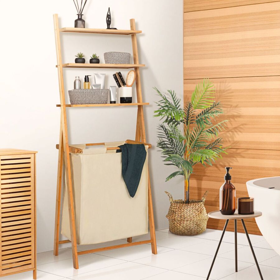 Rangement salle de bain élégant
