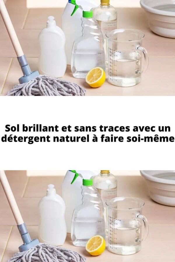 Nettoyage sol maison naturel
