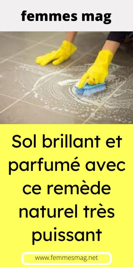 Nettoyage sol maison naturel
