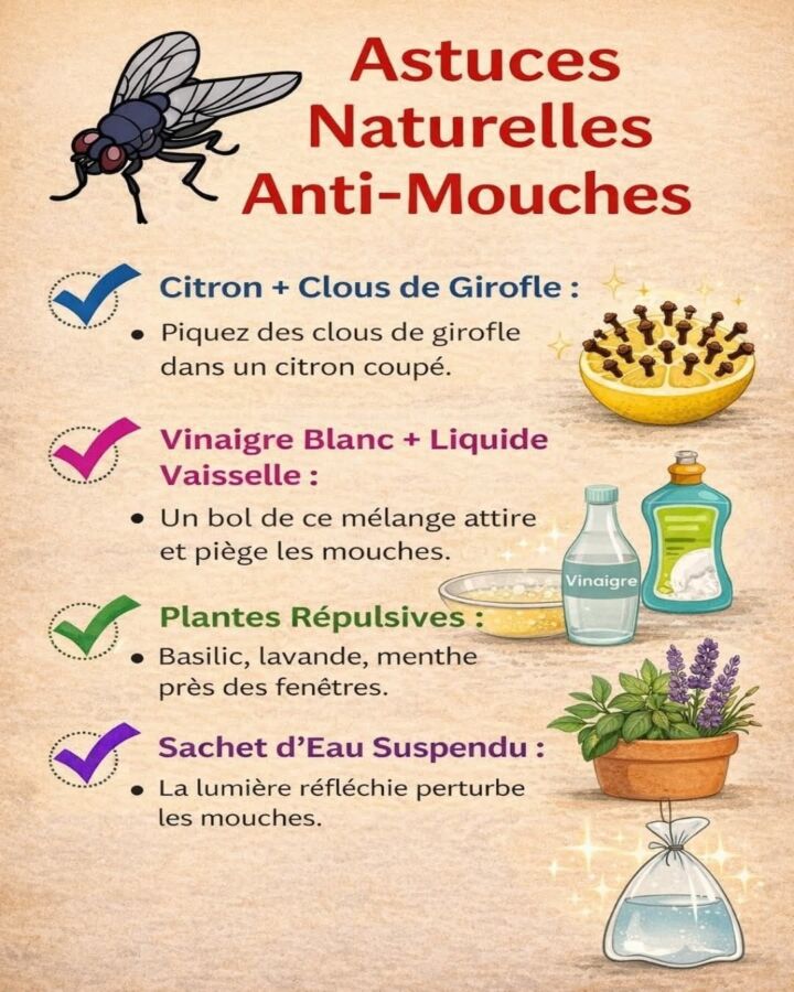 Solution maison anti-moucheron