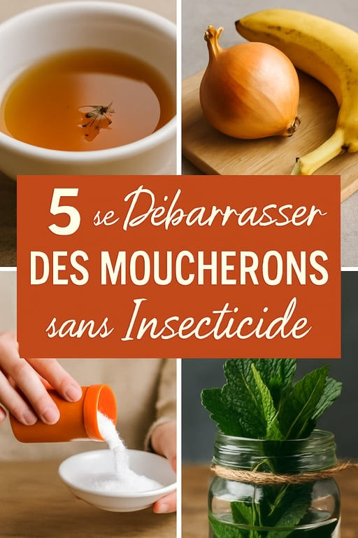 Solution maison anti-moucheron