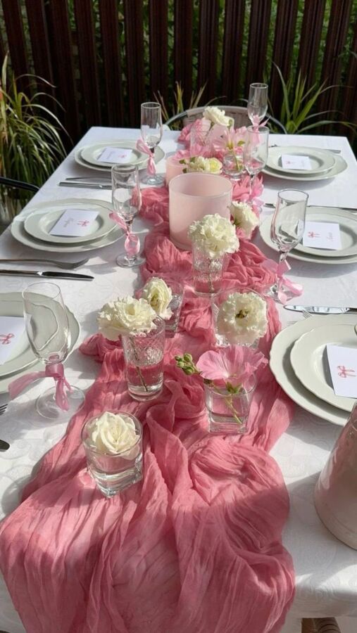Décoration festive table anniversaire