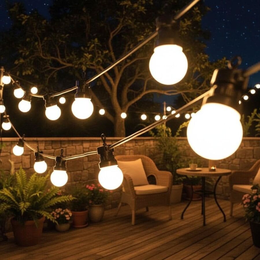 Guirlande LED extérieure 50m