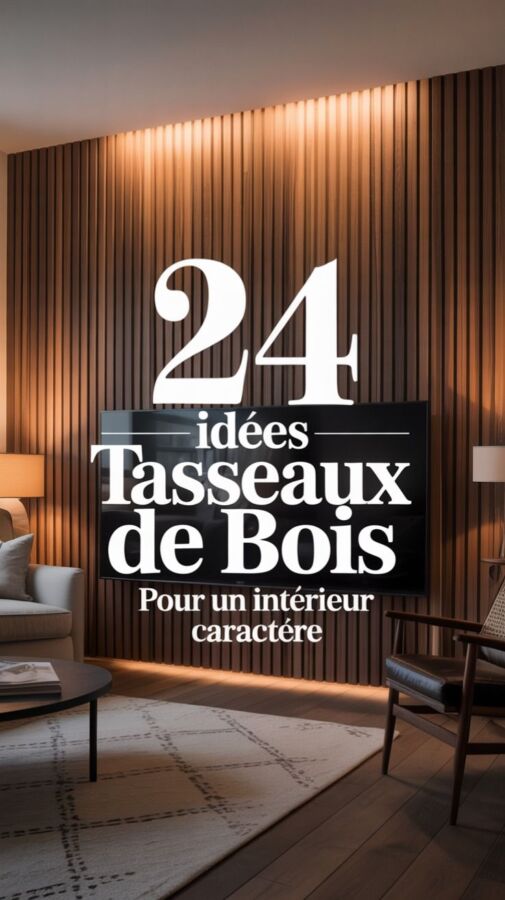 Décoration murale en bois