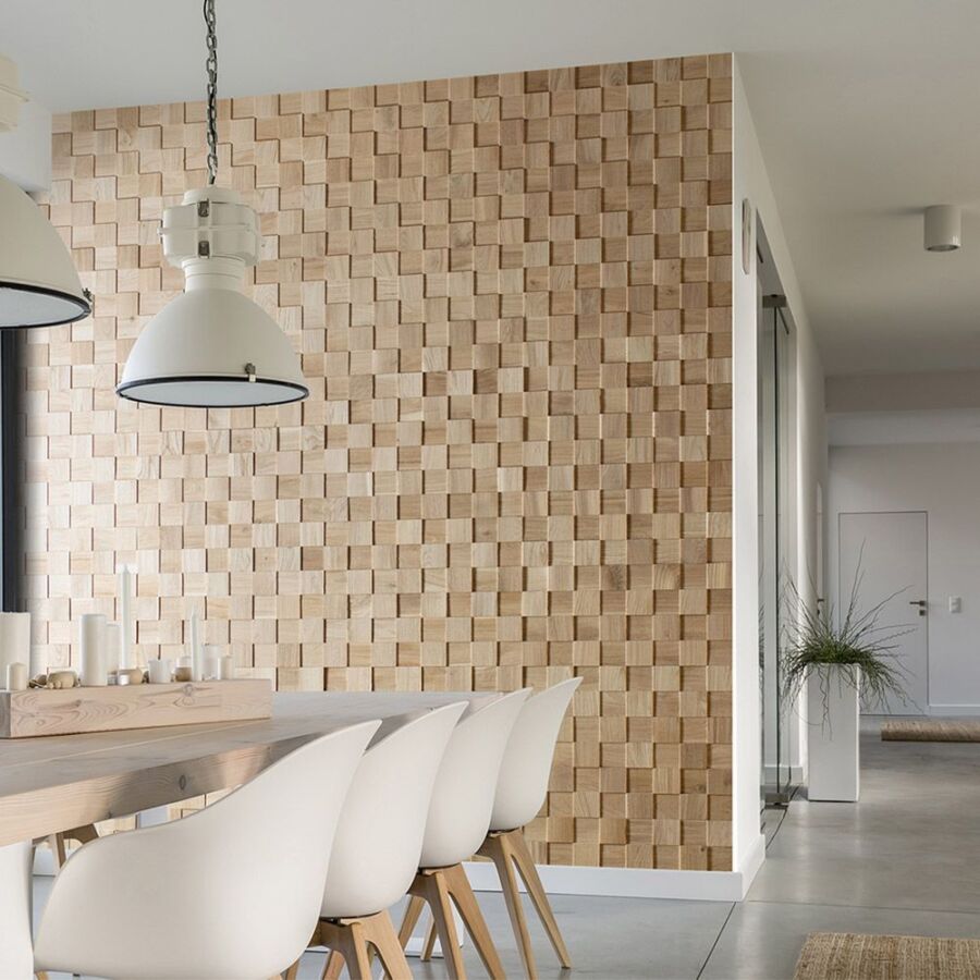Décoration murale en bois