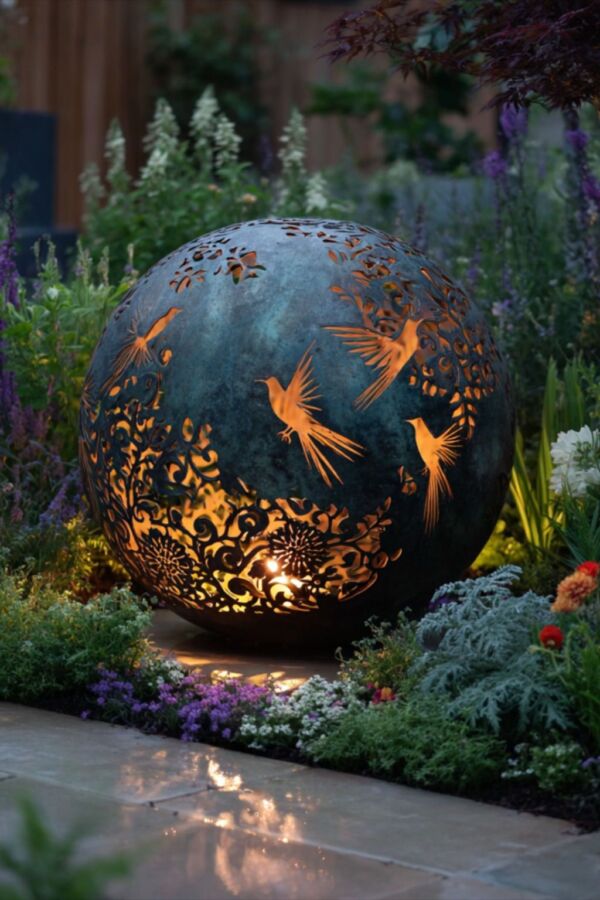 Décoration moderne pour jardin
