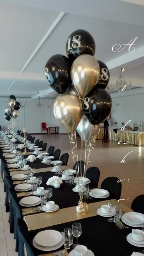 Décor fête 18 ans garçon