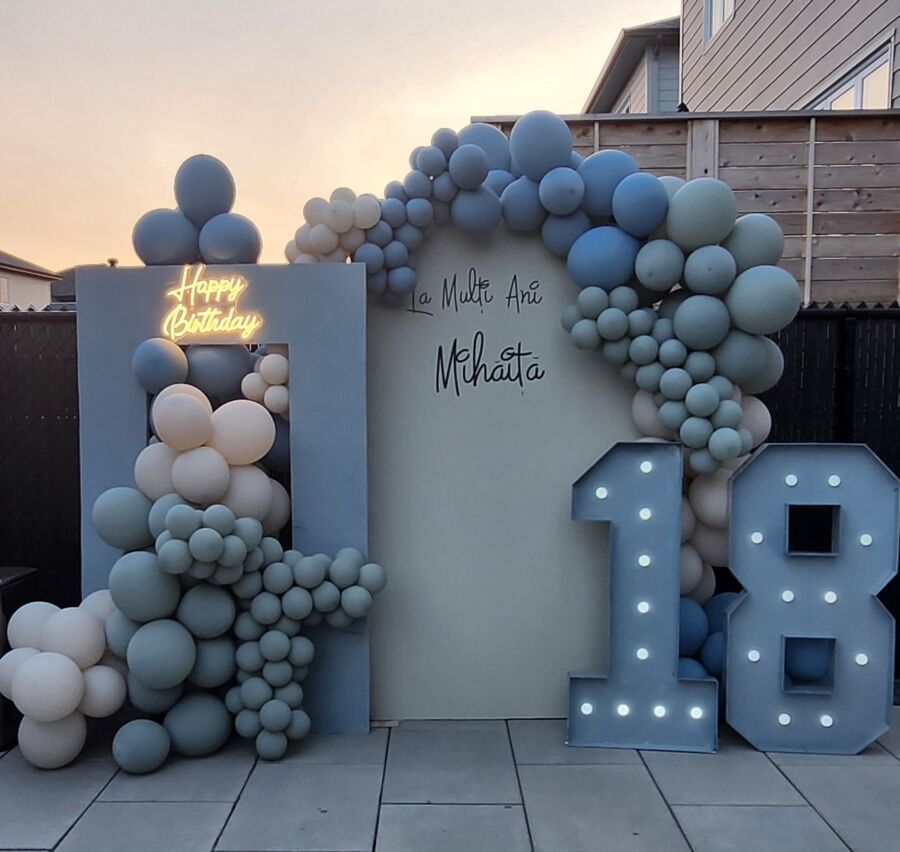 Décor fête 18 ans garçon