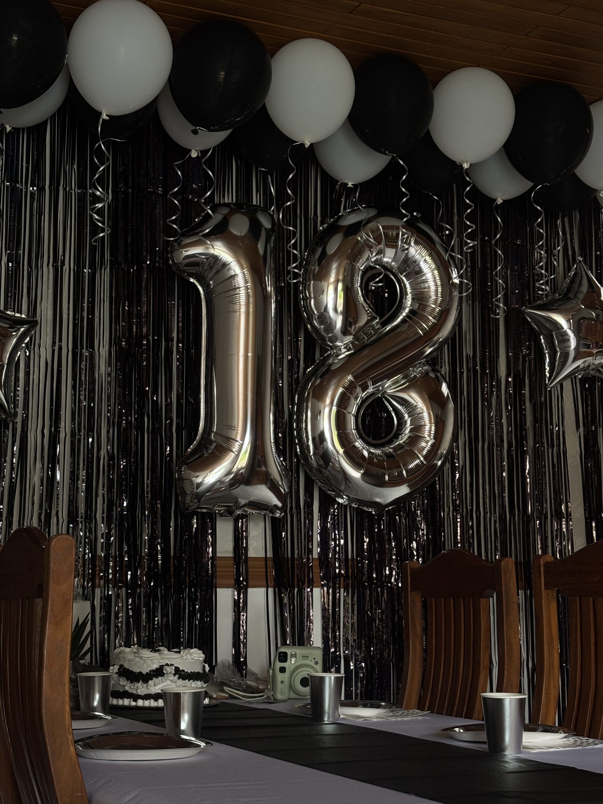 Décor fête 18 ans garçon