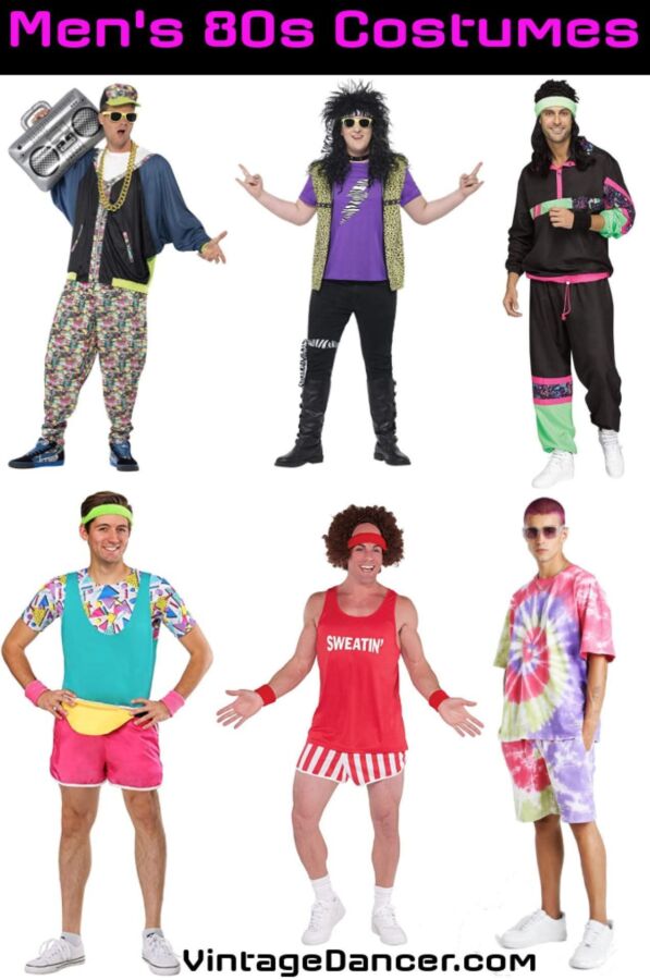 Costume rétro homme économique