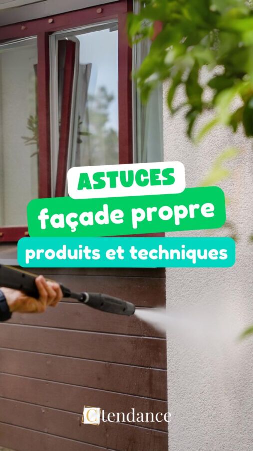 Nettoyant efficace façades maison