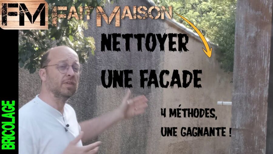 Nettoyant efficace façades maison