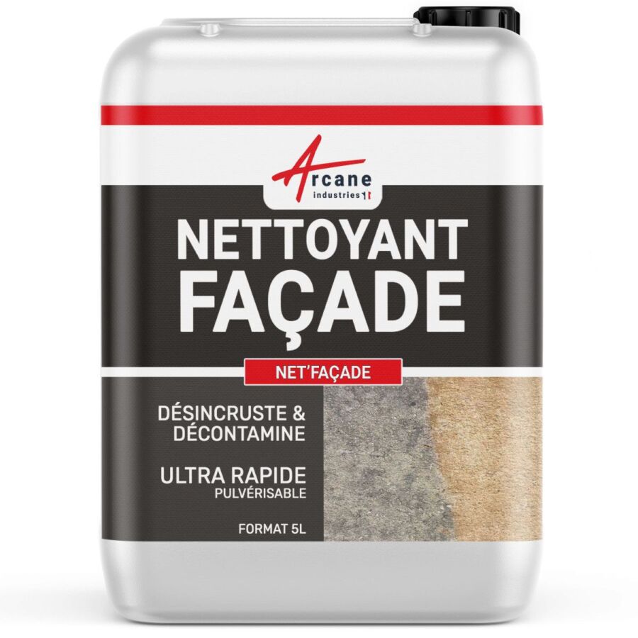 Nettoyant efficace façades maison