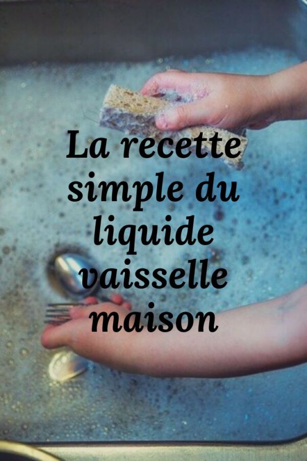 Liquide vaisselle DIY efficace