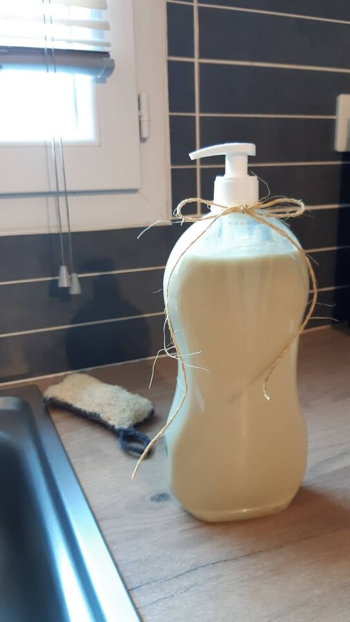 Liquide vaisselle DIY efficace
