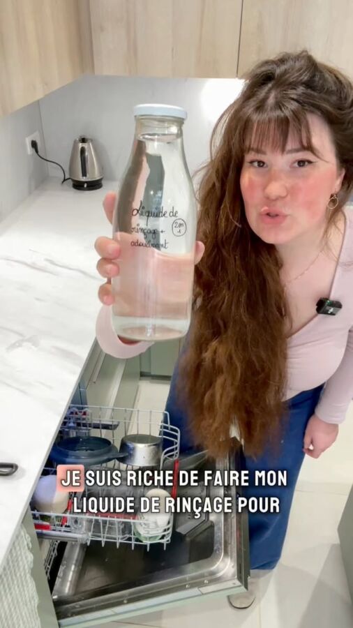 Liquide rinçage DIY vaisselle