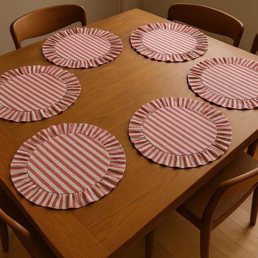 Élégant set de table tissu