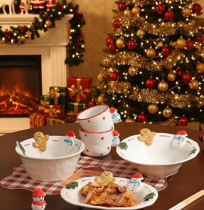 Vaisselle de noël pas cher : comment éblouir vos invités sans vous ruiner