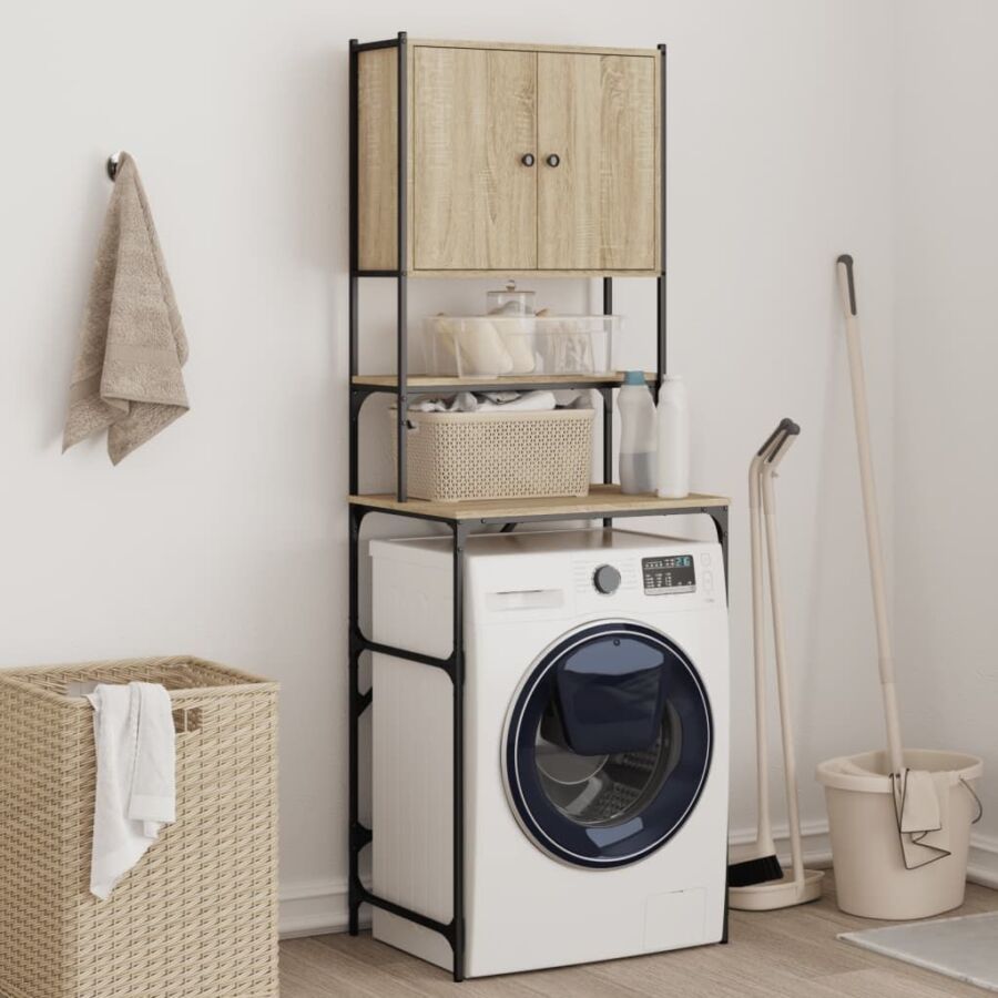 Rangement linge salle de bain