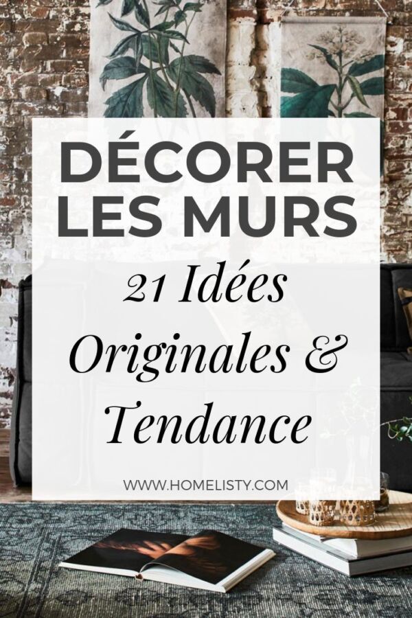 Décoration murale intérieure créative