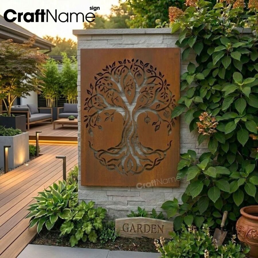 Panneau jardin économique design