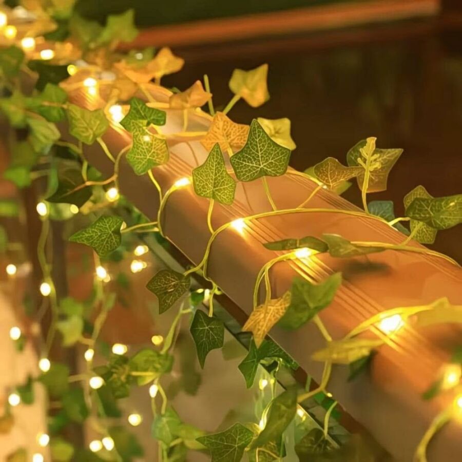 Guirlande LED sans fil jardin