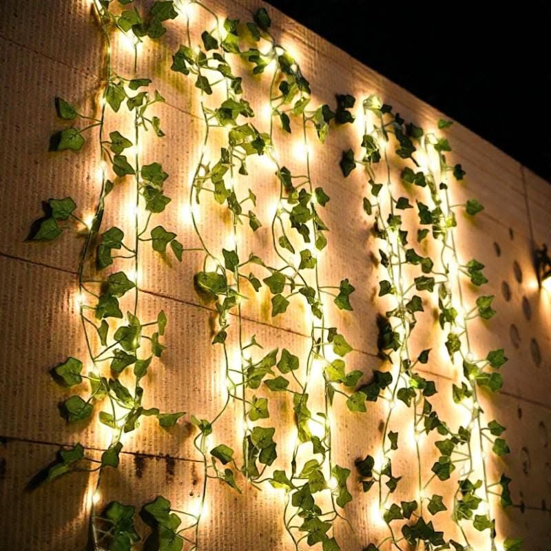 Guirlande LED sans fil jardin