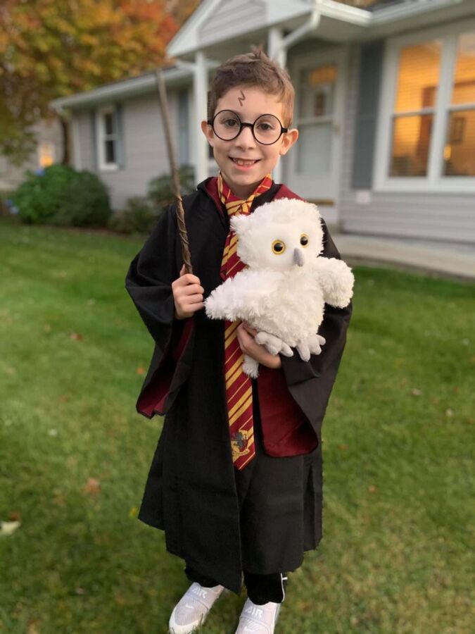Costume sorcier enfant magique