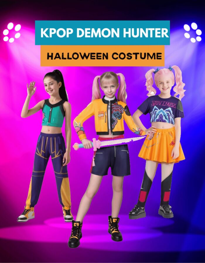 Déguisement enfant Kpop action