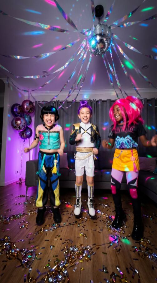 Déguisement enfant Kpop action