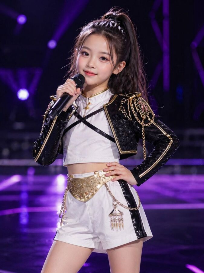 Déguisement enfant Kpop action