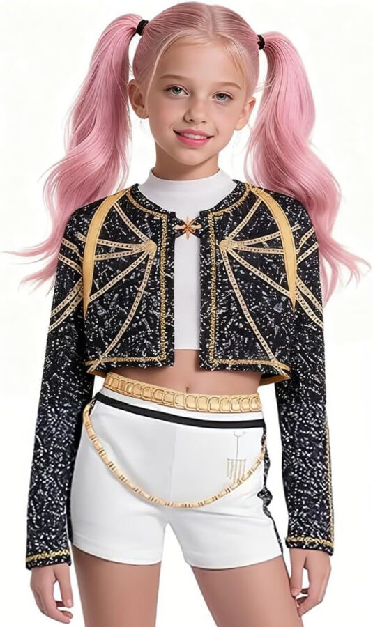 Déguisement enfant Kpop action