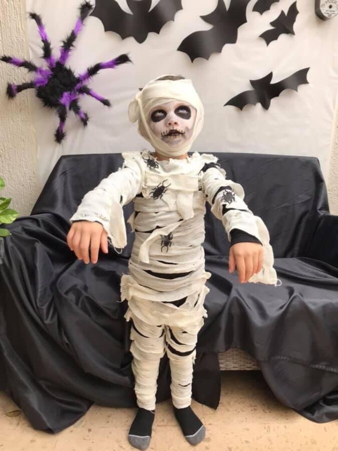 Costume Halloween garçon effrayant