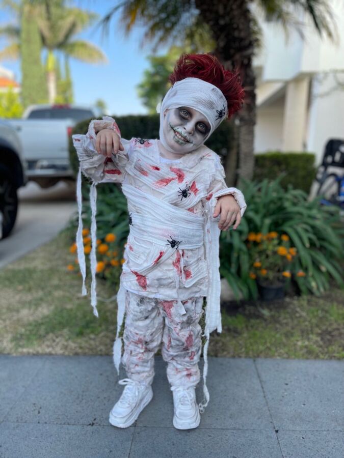 Costume Halloween garçon effrayant