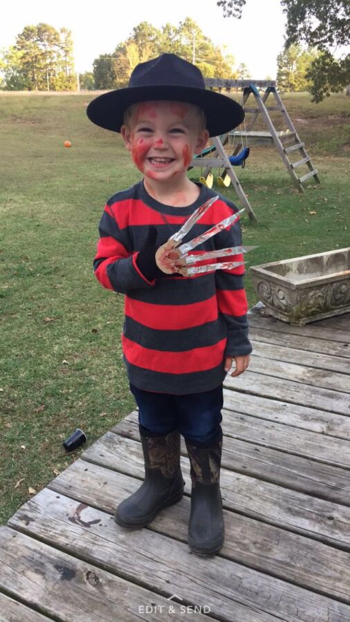 Costume Halloween garçon effrayant