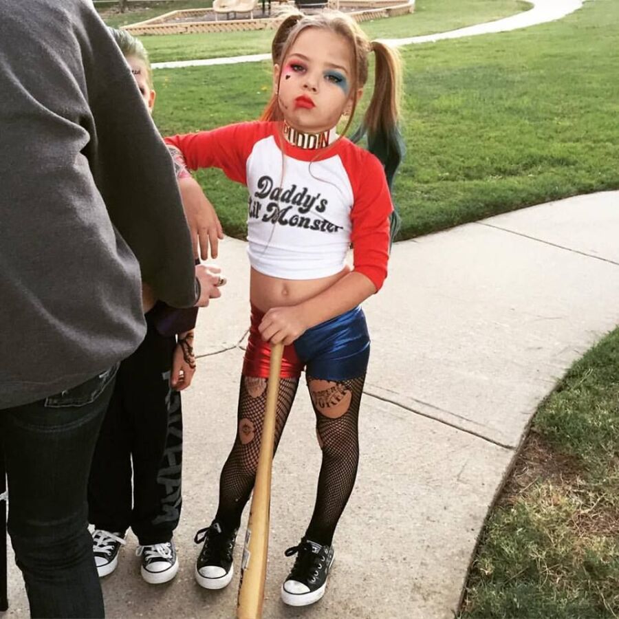 Costume enfant Harley Quinn