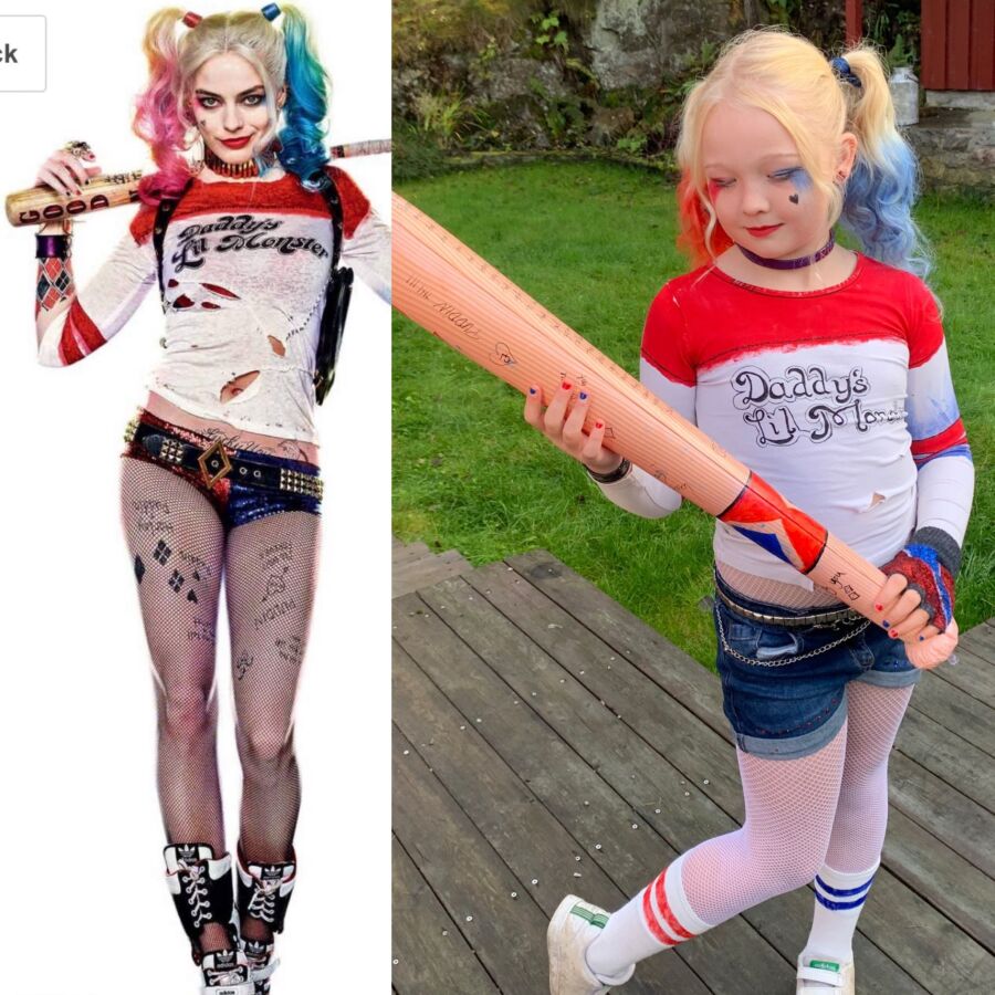 Costume enfant Harley Quinn