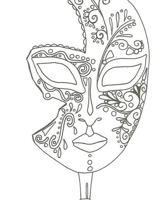 Masques Carnaval à Colorier : Activité Ludique pour Enfants