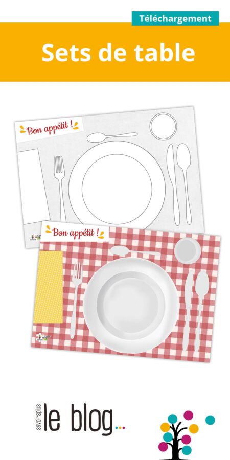 Set de table unique personnalisé
