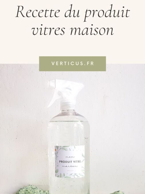 Comment préparer un produit maison pour nettoyer les vitres sans laisser de trace
