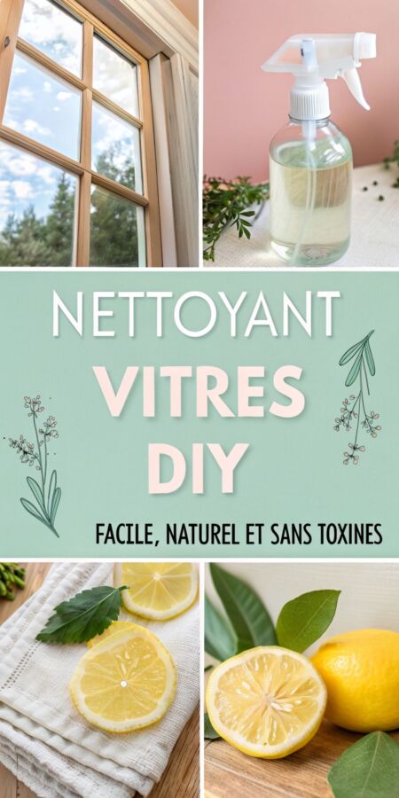 Nettoyant vitre maison efficace