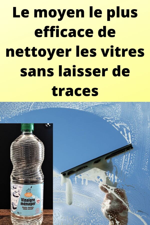 Nettoyant vitre maison efficace
