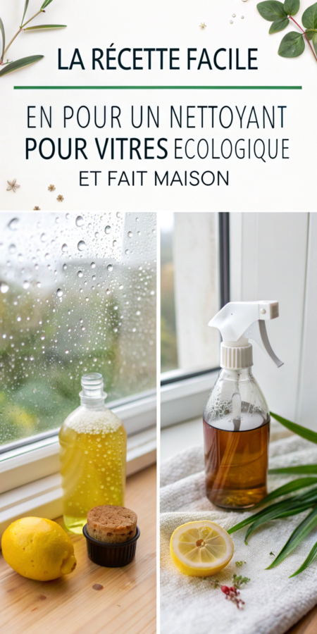 Nettoyant vitre maison efficace