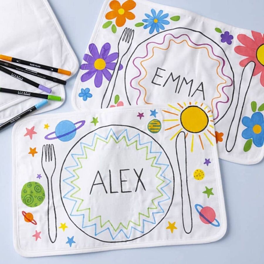 Set de table personnalisé élégant
